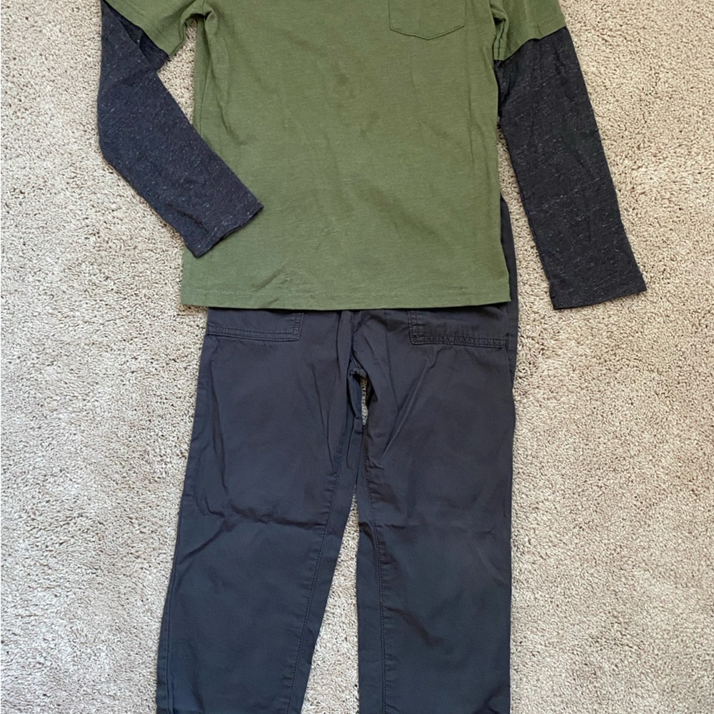Jumping Beans Gray Joggers Matching Set